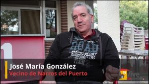 José María González, vecino. Narros del Puerto (Ávila)