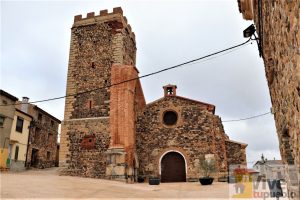 Bádenas. Teruel. Aragón. Iglesia de la Asunción de Nuestra Señora