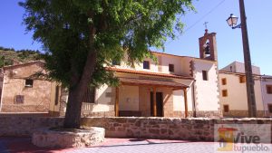 Baños de Tajo. Guadalajara. Castilla La Mancha. Iglesia Parroquial de San Miguel