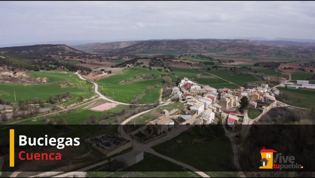 Foto aérea de Buciegas en Cuenca
