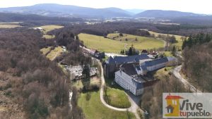 Orreaga-Roncesvalles. Navarra. Vista aérea.