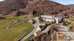 Orreaga-Roncesvalles. Navarra. Vista aérea.