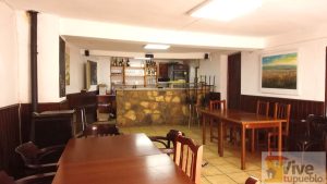 Valdelagua del Cerro. Soria. Castilla y León. Bar de invierno