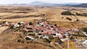 Valdelagua del Cerro. Soria. Castilla y León. Vista aérea